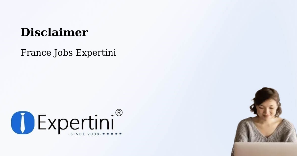 Disclaimer – Issoire - France Jobs Expertini